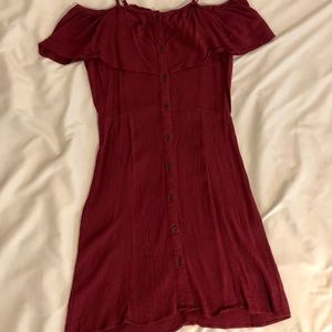 Off the shoulder casual dress